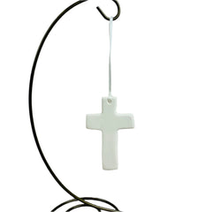 Ornament White Cross