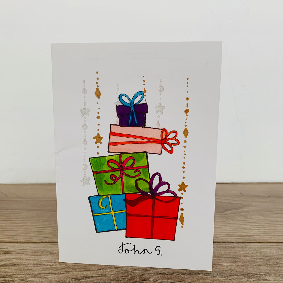 Presents Card - Pack of 10