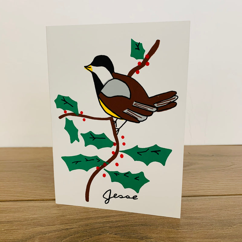 Chickadee Card - Pack of 10