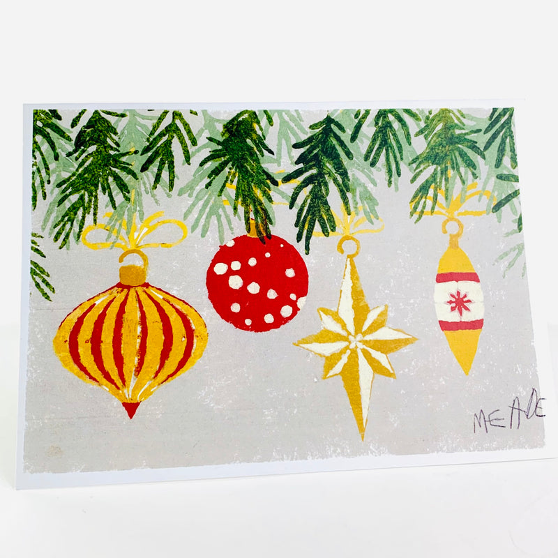 Christmas Card Ornament 2021 - Pack of 10
