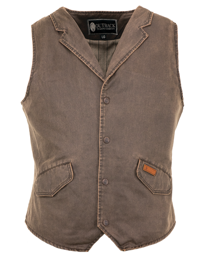 arkansas vest brown
