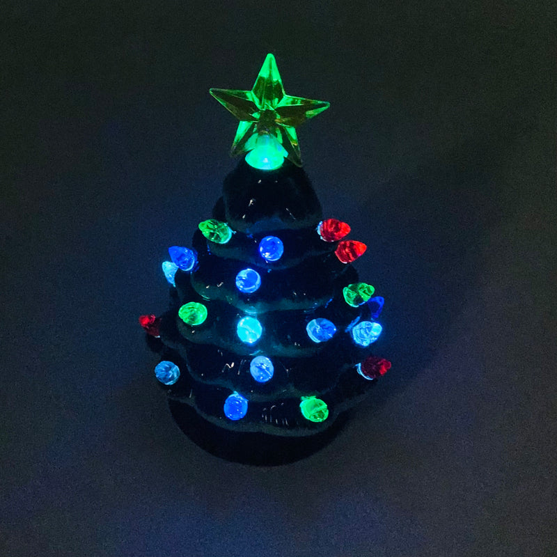 Christmas Tree Ceramic Light Up