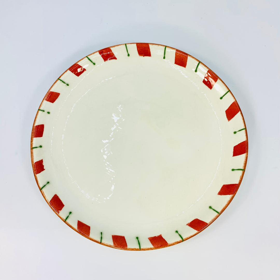 Plate Peppermint Large